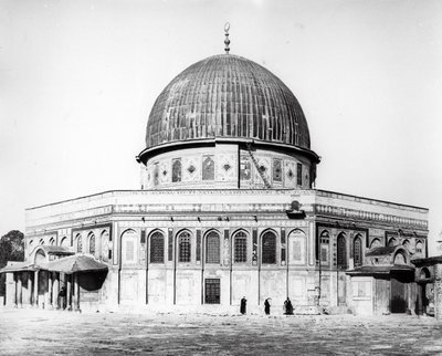 The Dome of the Rock, 1858 by Felice Beato